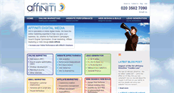 Desktop Screenshot of affinitimedia.co.uk